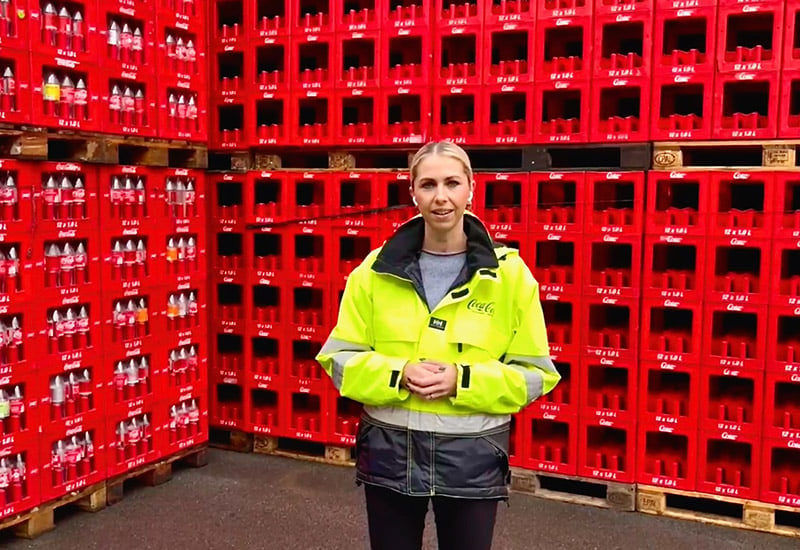Supply Chain Key Account Managerin bei Coca-Cola: Katrin Gaida 