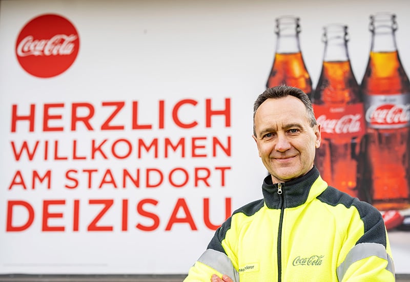 Coca-Cola Betriebsleiter in Deizisau: Andreas Dederer 