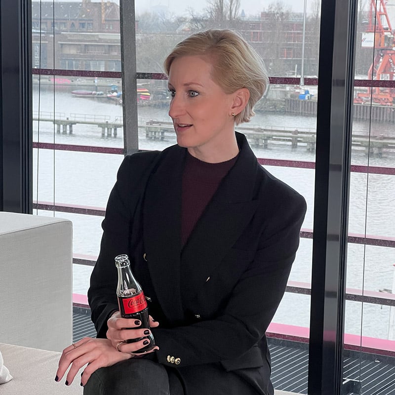 Frauen in Führungspositionen bei Coca-Cola: Kathrin Flohr ist seit 2021 Geschäftsführerin People &amp;amp;amp;amp;amp;amp;amp;amp;amp;amp;amp;amp;amp;amp; Culture