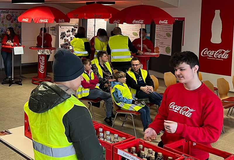 Veranstaltung: Tag der Ausbildung bei Coca-Cola in Knetzgau