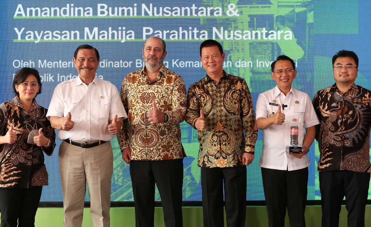 CCEP Indonesia Launched the Recycled PET Plant Amandina Bumi Nusantara ...