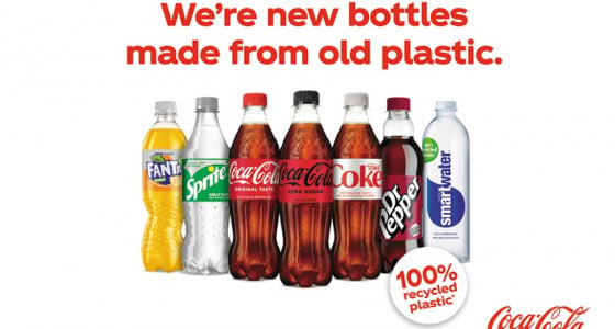 Coca-Cola continues sustainability journey as it ends use of non-recycled  plastic in all on-the-go bottles sold in Great Britain